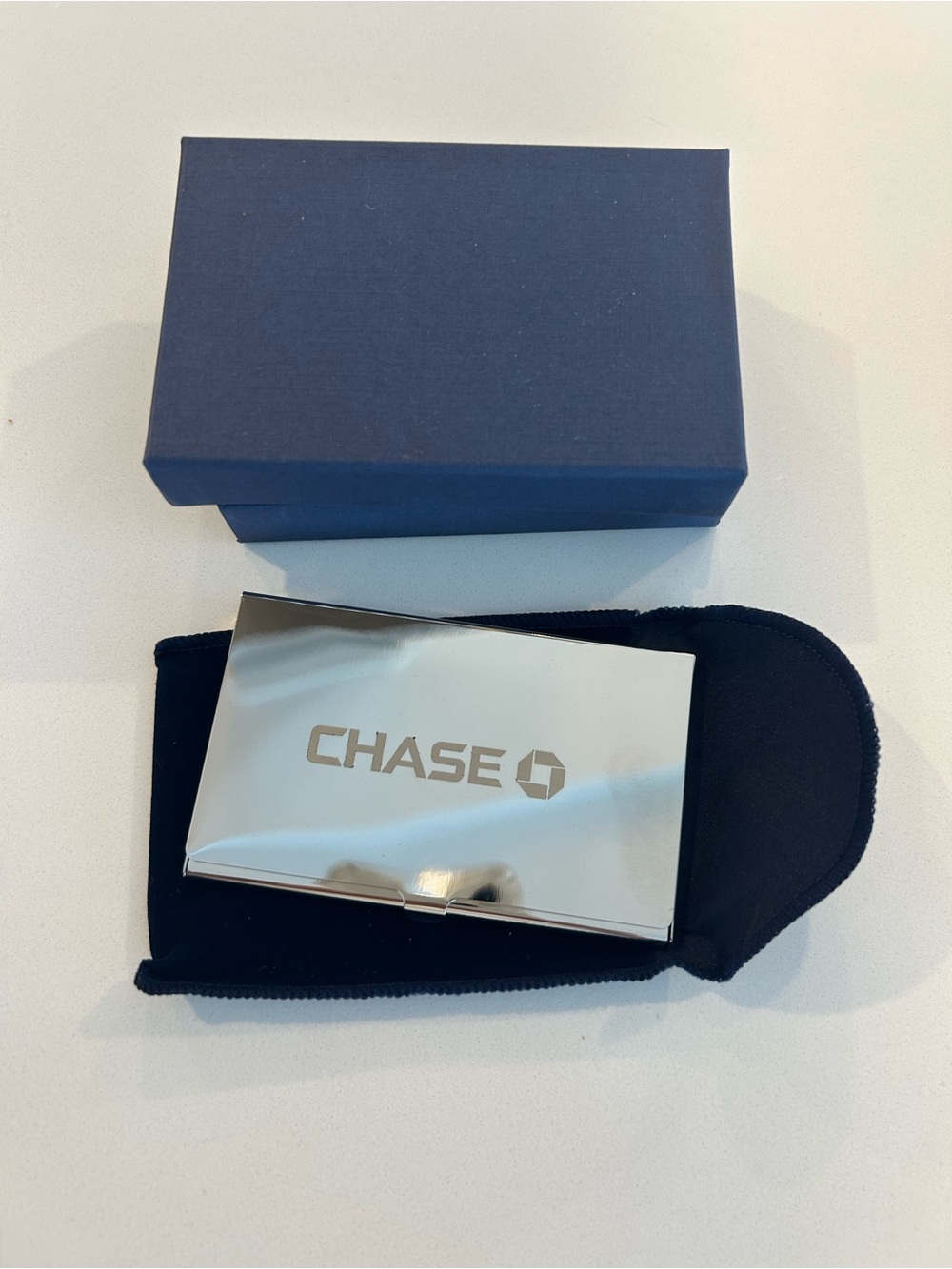 Chase Bank Card Holder NIB hard to find